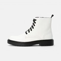 Promo ✨ YOURTURN qualité absolue Bottines à lacets ankle boots Rond all 👍