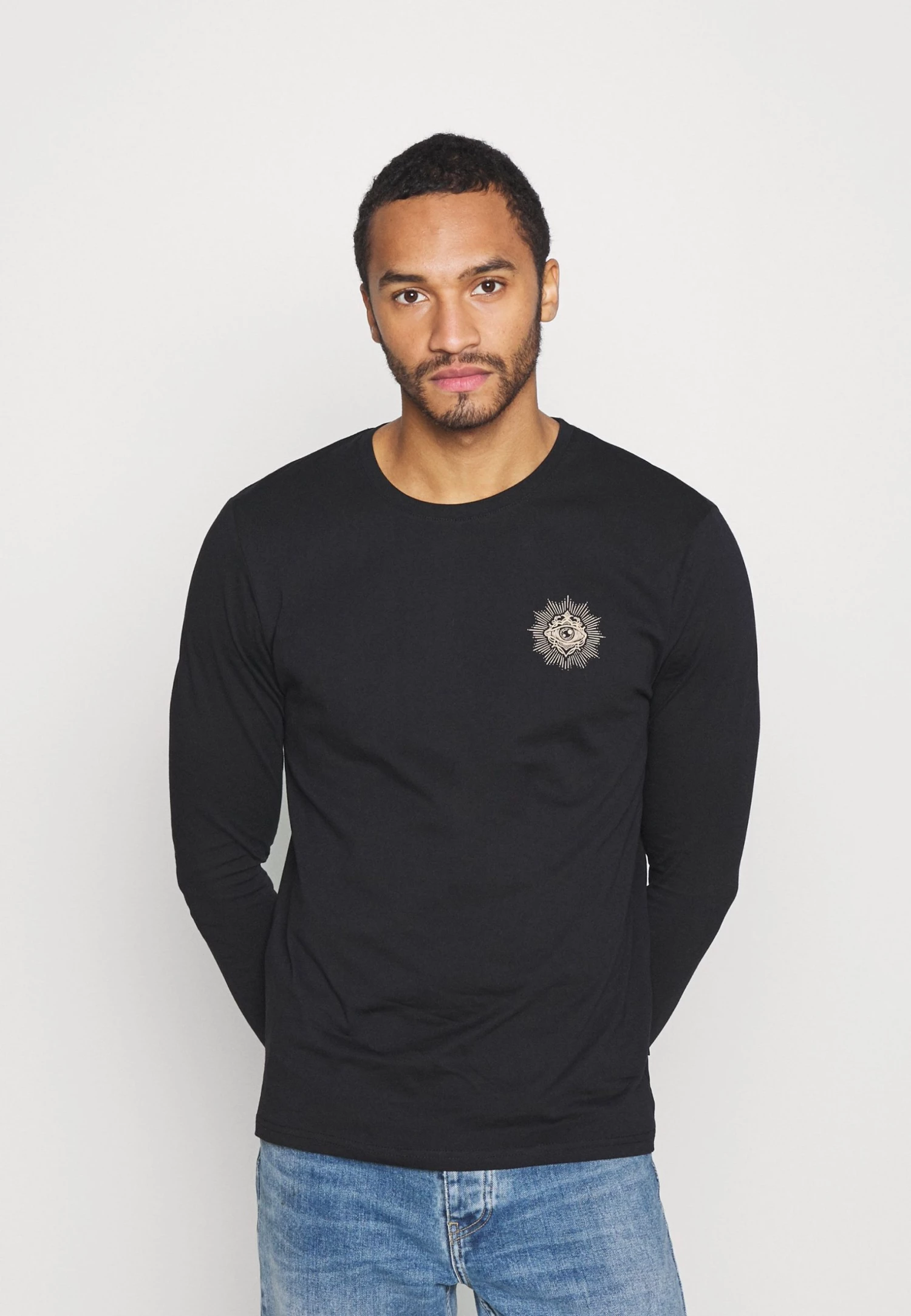 Meilleure vente 🧨 YOURTURN Qualité Supérieure UNISEX - T-shirt à manches longues t shirt Col rond all 🔥 5 Meilleure vente 🧨 YOURTURN Qualité Supérieure UNISEX - T-shirt à manches longues t shirt Col rond all 🔥 – Image 3