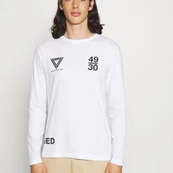 Bon marché ✨ YOURTURN Prix Refroidis UNISEX - T-shirt à manches longues t shirt Col rond all 💯