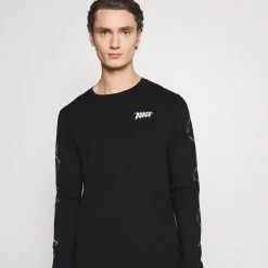 Budget 😀 YOURTURN UNISEX - T-shirt à manches longues Prix Ourlé t shirt Col rond all 🔥