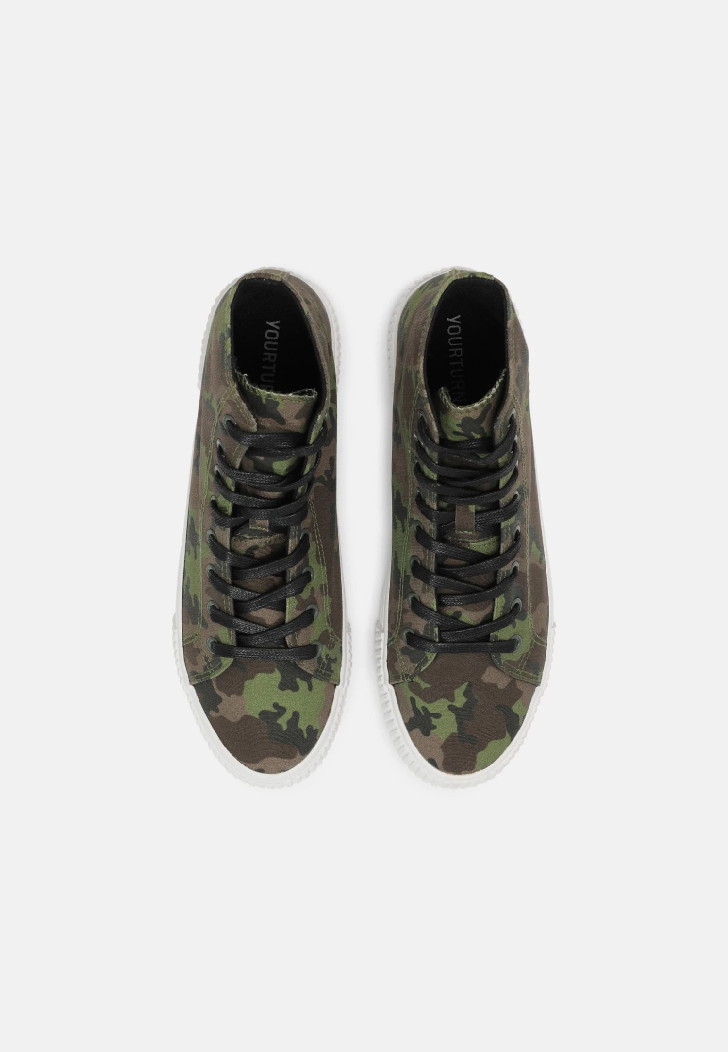 Meilleure vente 🔥 YOURTURN Produit de première qualité UNISEX - Baskets montantes sneaker Rond all 😀 6 Meilleure vente 🔥 YOURTURN Produit de première qualité UNISEX - Baskets montantes sneaker Rond all 😀 – Image 4