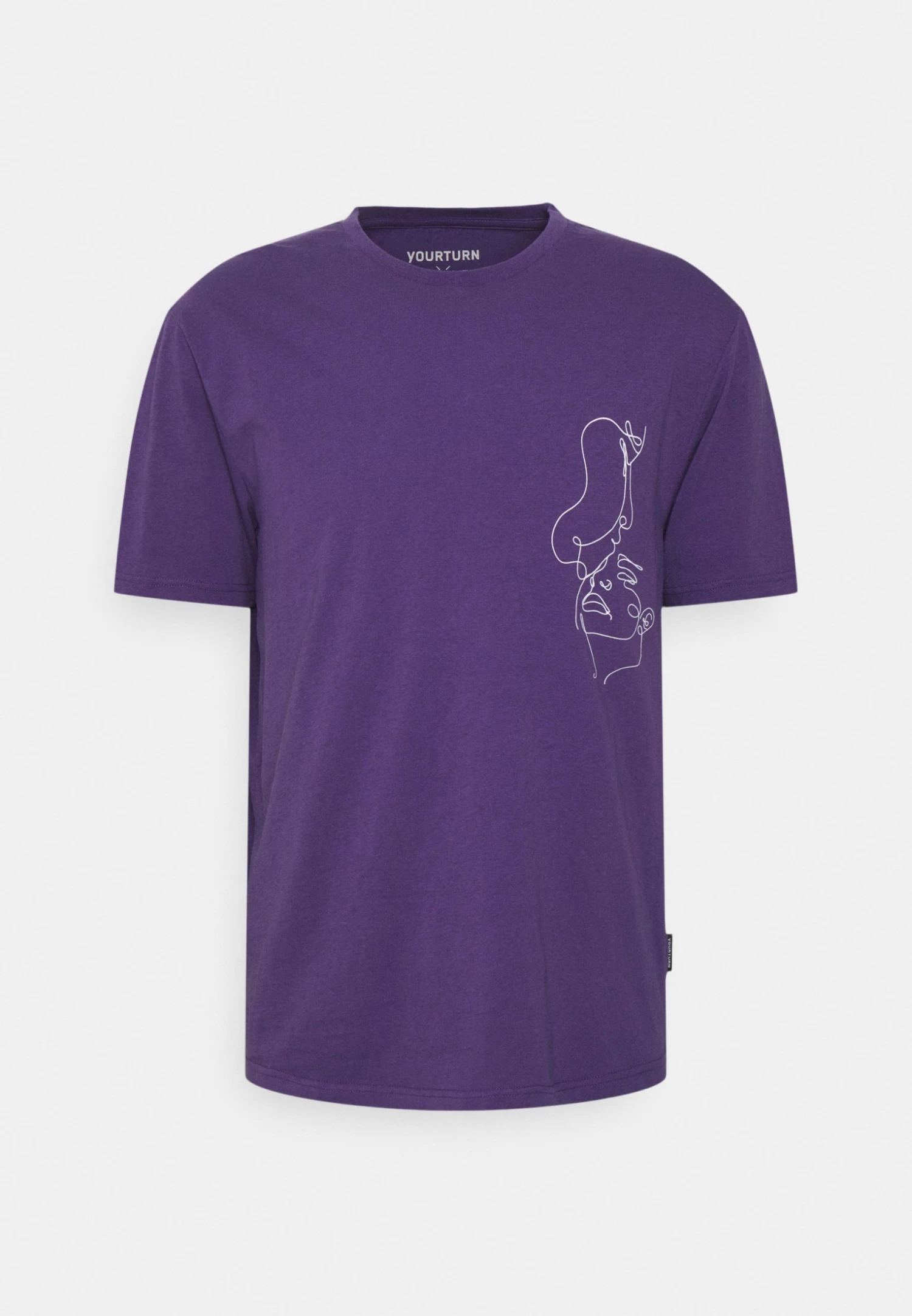 De gros ✨ YOURTURN Prix Usine UNISEX - T-shirt imprimé t shirt Col rond all 🔥 9 De gros ✨ YOURTURN Prix Usine UNISEX - T-shirt imprimé t shirt Col rond all 🔥 – Image 7