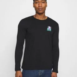 Sortie ✨ YOURTURN UNISEX - T-shirt à manches longues Bas Prix t shirt Col rond all ❤️