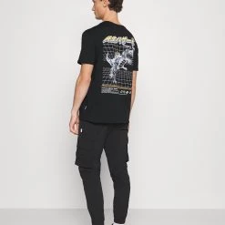 Budget 🔥 YOURTURN UNISEX - T-shirt imprimé Prix Acceptable t shirt Col rond all 🔥