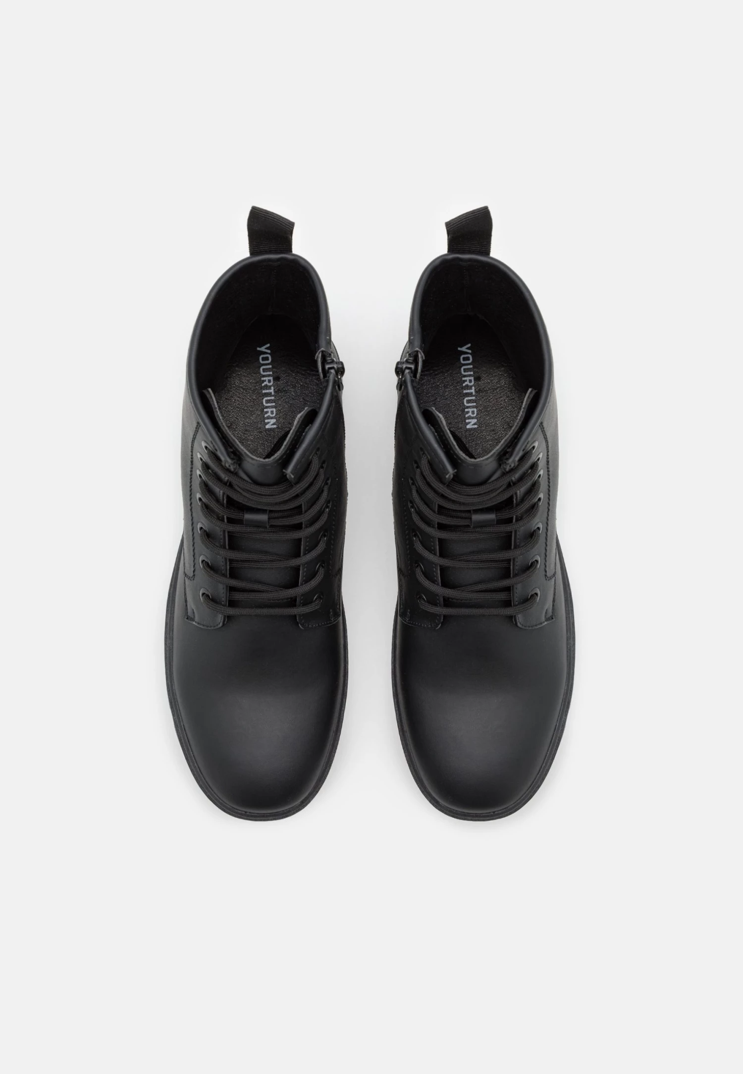 Tout neuf 🎁 YOURTURN Prix Malin Bottines à lacets ankle boots Rond men ⌛ 6 Tout neuf 🎁 YOURTURN Prix Malin Bottines à lacets ankle boots Rond men ⌛ – Image 4