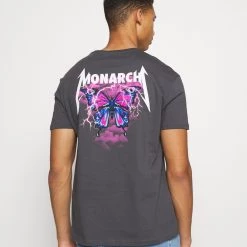 Bon marché 🧨 YOURTURN T-shirt imprimé Prix Aimable t shirt Col rond all ✔️