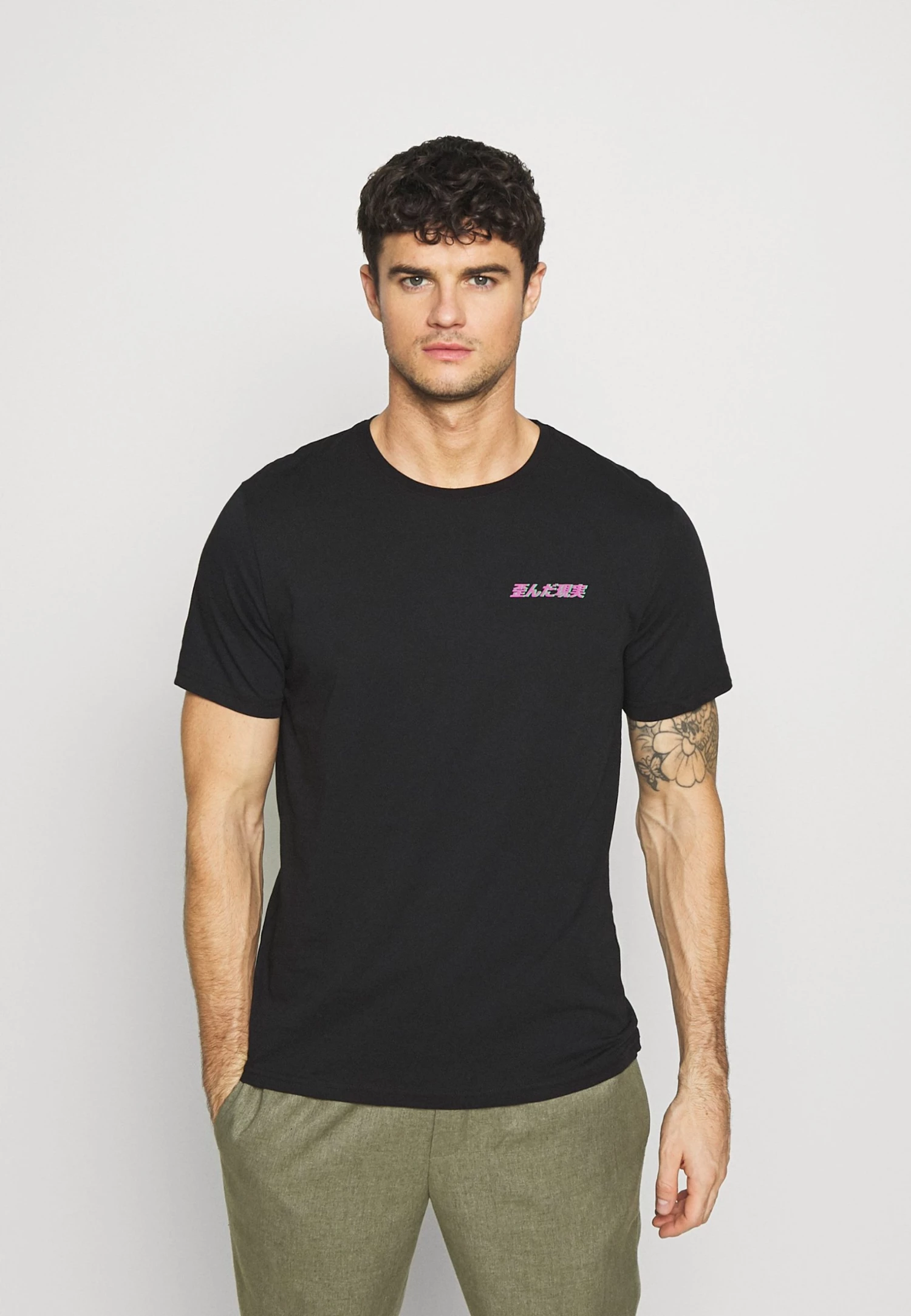 Bon marché ❤️ YOURTURN Prix Cassé T-shirt imprimé t shirt Col rond all 👏 3 Bon marché ❤️ YOURTURN Prix Cassé T-shirt imprimé t shirt Col rond all 👏