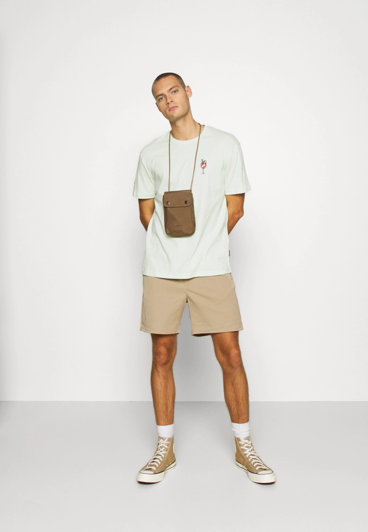 Le moins cher 🧨 YOURTURN Qualité Supérieure T-shirt imprimé - mint t shirt Col rond all 🎉 4 Le moins cher 🧨 YOURTURN Qualité Supérieure T-shirt imprimé - mint t shirt Col rond all 🎉 – Image 2