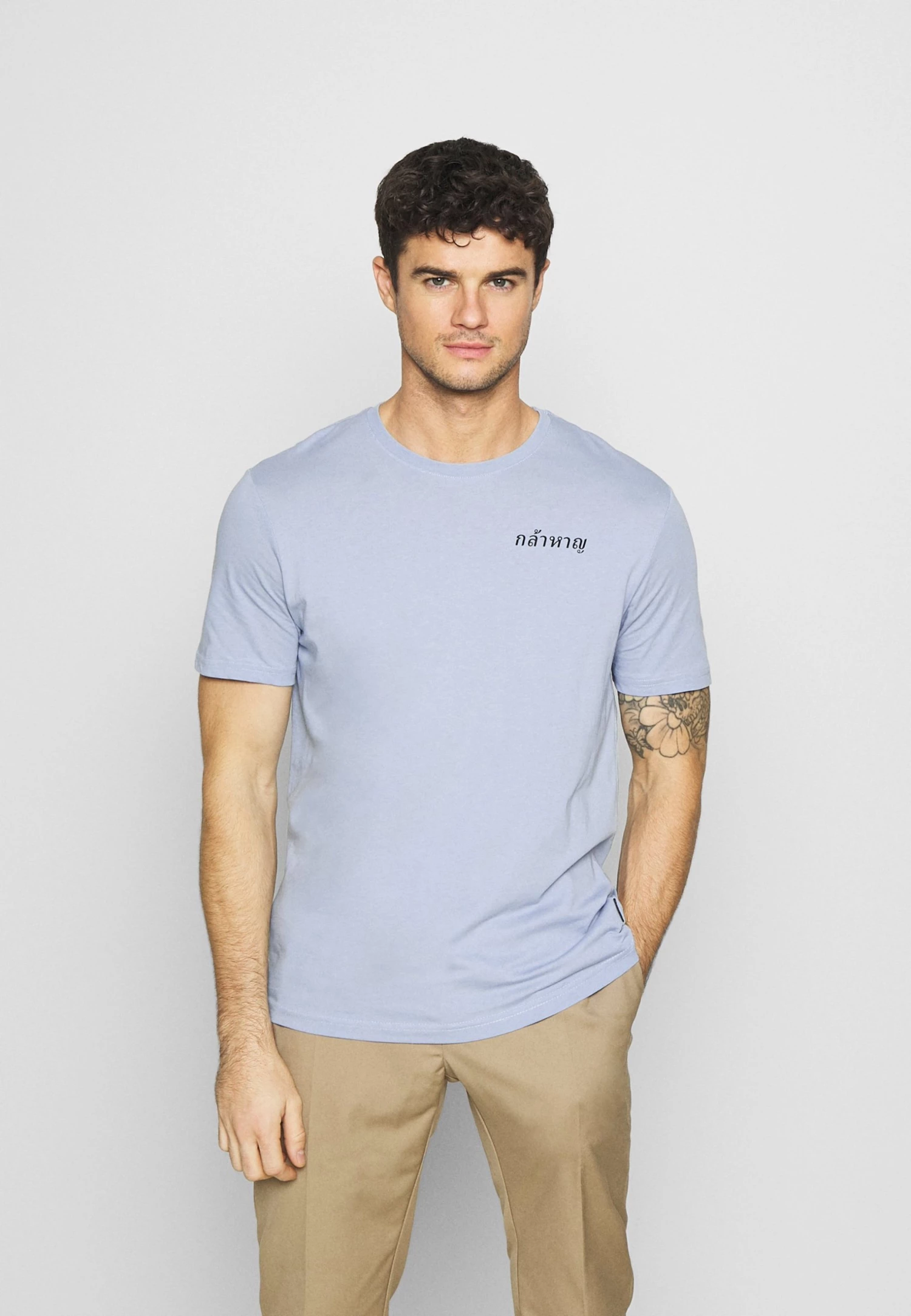 Meilleure vente 🧨 Produit de première qualité YOURTURN T-shirt imprimé - blue t shirt Col rond all 🌟 3 Meilleure vente 🧨 Produit de première qualité YOURTURN T-shirt imprimé - blue t shirt Col rond all 🌟