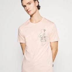 Vente flash 💯 YOURTURN UNISEX - T-shirt imprimé Soldes t shirt Col rond all 🛒