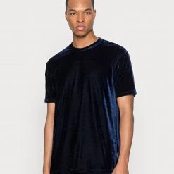 Grosses soldes 🔔 Soldes En Ligne YOURTURN VELVET UNISEX - T-shirt basique t shirt Col rond all 🌟