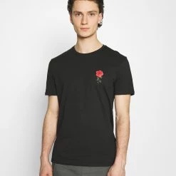 Acheter 👍 Prix Préférentiel YOURTURN T-shirt imprimé t shirt Col rond all 🛒