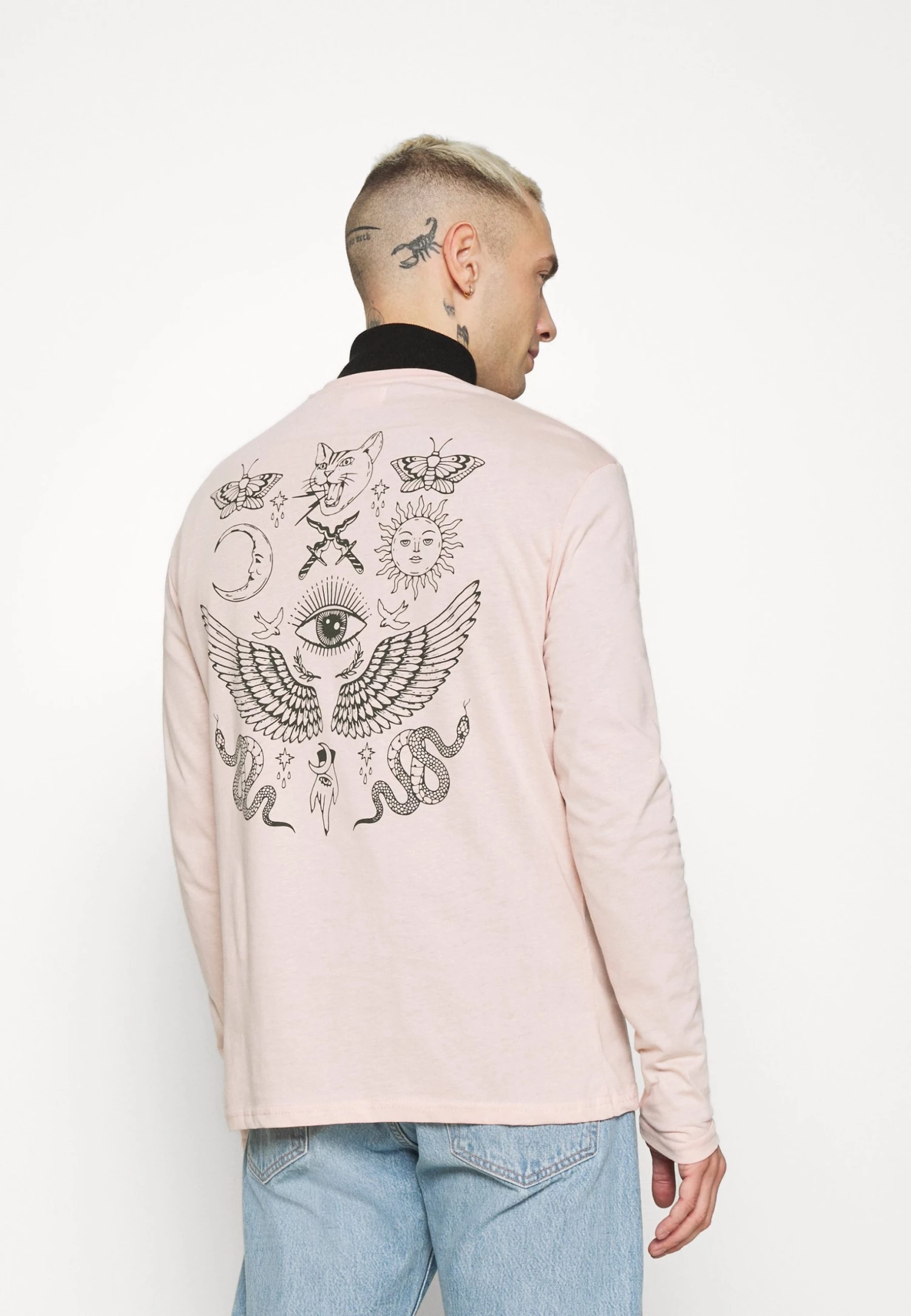 Budget 🛒 YOURTURN UNISEX - T-shirt à manches longues Qualité garantie 100% t shirt Col rond all 🤩 5 Budget 🛒 YOURTURN UNISEX - T-shirt à manches longues Qualité garantie 100% t shirt Col rond all 🤩 – Image 3