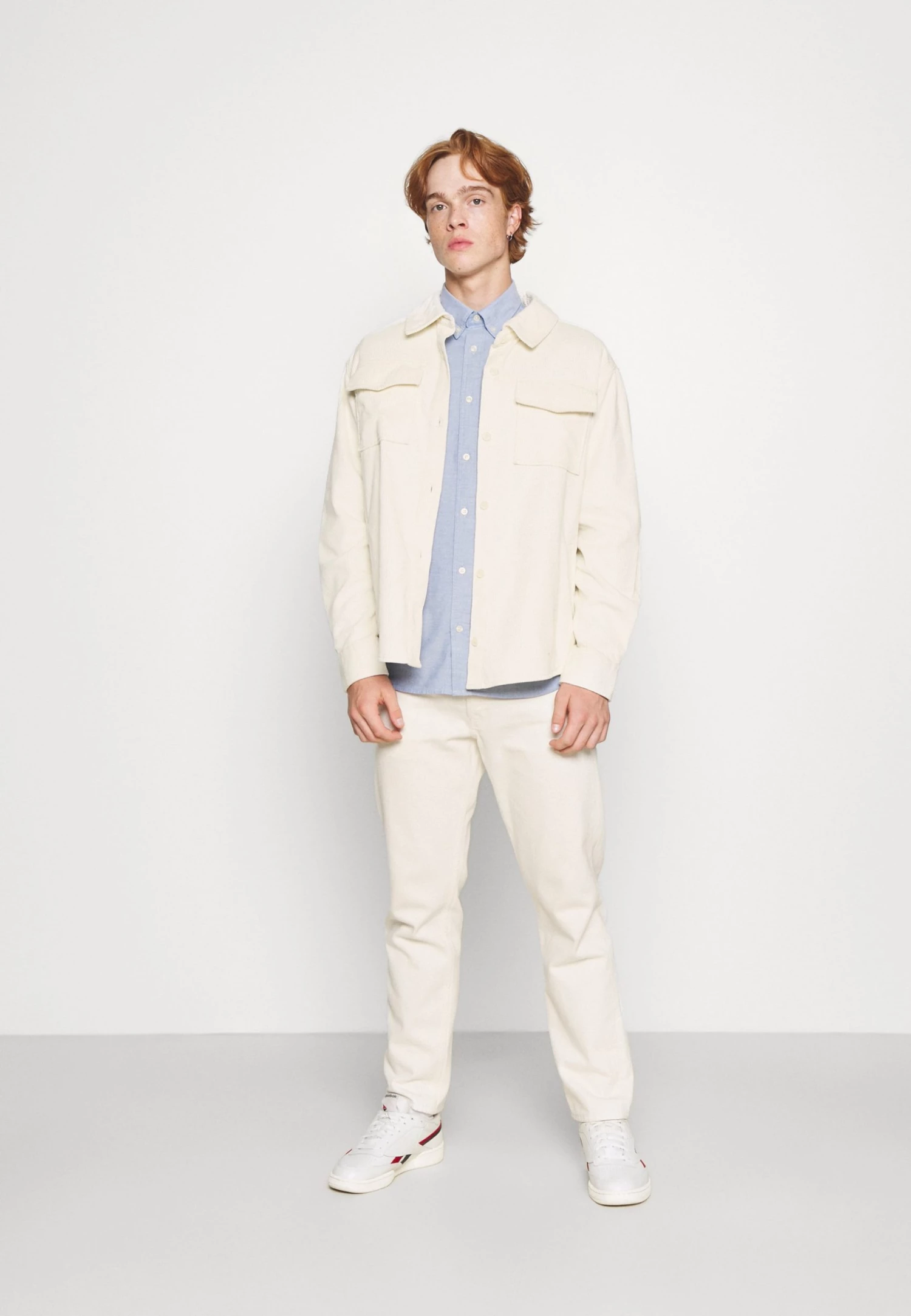 Sortie ⌛ YOURTURN Prix Favorable CORDUROY OVERSHIRT UNISEX - Veste légère coat Col à revers all 🤩 4 Sortie ⌛ YOURTURN Prix Favorable CORDUROY OVERSHIRT UNISEX - Veste légère coat Col à revers all 🤩 – Image 2