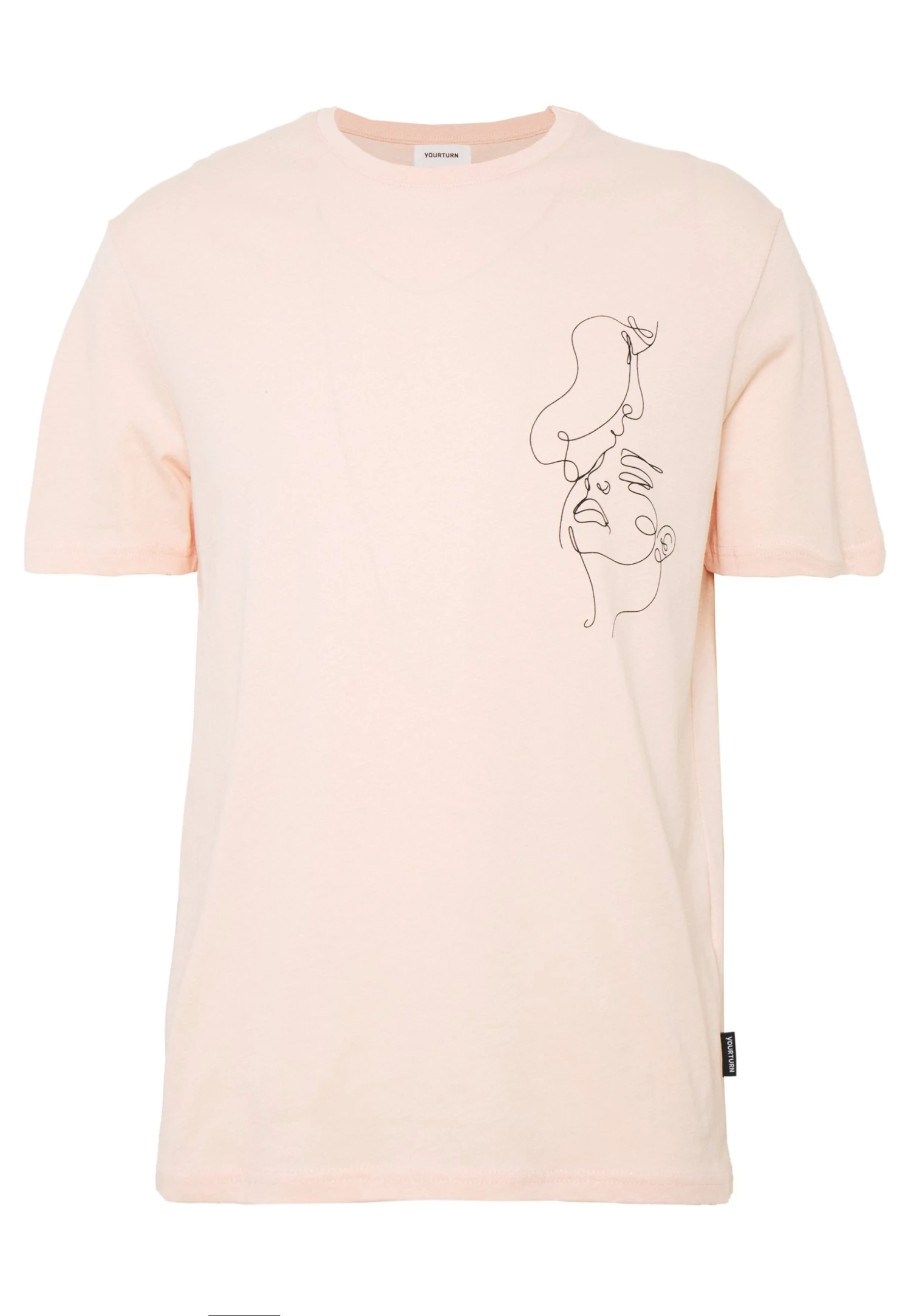 De gros ✨ YOURTURN Prix Usine UNISEX - T-shirt imprimé t shirt Col rond all 🔥 8 De gros ✨ YOURTURN Prix Usine UNISEX - T-shirt imprimé t shirt Col rond all 🔥 – Image 6