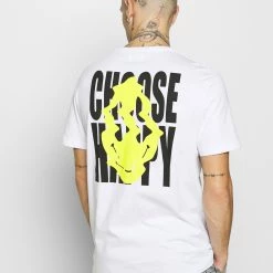 Meilleur prix 👍 YOURTURN T-shirt imprimé Prix Favorable t shirt Col rond all 🎁