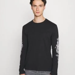 Meilleur prix ⌛ YOURTURN UNISEX - T-shirt à manches longues Meilleure qualité t shirt Col rond all 💯