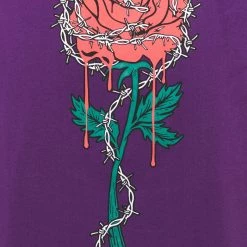 Tout neuf 🛒 YOURTURN En promotion ROSE AND BARBED WIRE UNISEX - T-shirt imprimé t shirt Col rond all 👏 -YOURTURN Soldes 2022 ff7f9325944d4f6a9fb89612e1fecd94 scaled